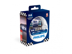 Галогеновые лампы Philips H4 Racing Vision +150% 12342RVS2